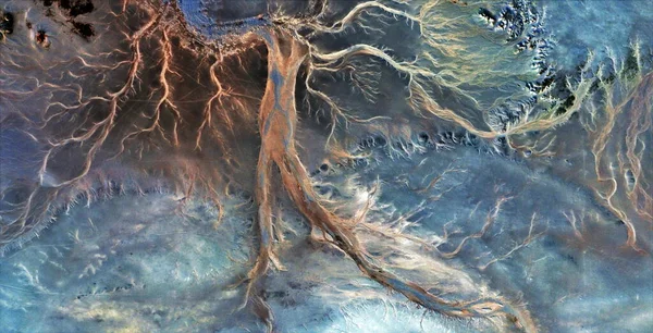 the evening gown, stock photo, abstract photography of the deserts of Africa from the air. aerial view of desert, Genre: Abstract Naturalism, from the abstract to the figurative