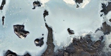 Kirlenmiş antarktika, Afrika çöllerinin havadan çekilmiş soyut fotoğrafları, çöl manzaralarının havadan görünüşü, Tür: Soyut doğalcılık, mecazi, çağdaş fotoğraftan, stok fotoğrafına kadar,