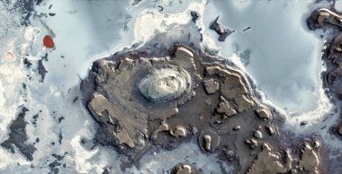 Kirlenmiş antarktika, Afrika çöllerinin havadan çekilmiş soyut fotoğrafları, çöl manzaralarının havadan görünüşü, Tür: Soyut doğalcılık, mecazi, çağdaş fotoğraftan, stok fotoğrafına kadar,