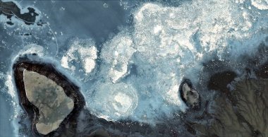 Kirlenmiş antarktika, Afrika çöllerinin havadan çekilmiş soyut fotoğrafları, çöl manzaralarının havadan görünüşü, Tür: Soyut doğalcılık, mecazi, çağdaş fotoğraftan, stok fotoğrafına kadar,