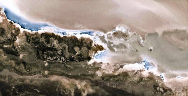 Kirlenmiş antarktika, Afrika çöllerinin havadan çekilmiş soyut fotoğrafları, çöl manzaralarının havadan görünüşü, Tür: Soyut doğalcılık, mecazi, çağdaş fotoğraftan, stok fotoğrafına kadar,