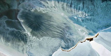 Kirlenmiş antarktika, Afrika çöllerinin havadan çekilmiş soyut fotoğrafları, çöl manzaralarının havadan görünüşü, Tür: Soyut doğalcılık, mecazi, çağdaş fotoğraftan, stok fotoğrafına kadar,