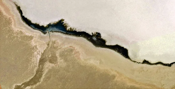 Забруднена Антарктика Абстрактні Фотографії Пустель Африки Повітря Вигляд Повітря Пустельних — стокове фото