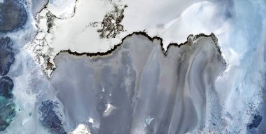 Kirlenmiş antarktika, Afrika çöllerinin havadan çekilmiş soyut fotoğrafları, çöl manzaralarının havadan görünüşü, Tür: Soyut doğalcılık, mecazi, çağdaş fotoğraftan, stok fotoğrafına kadar,