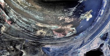 Kirlenmiş antarktika, Afrika çöllerinin havadan çekilmiş soyut fotoğrafları, çöl manzaralarının havadan görünüşü, Tür: Soyut doğalcılık, mecazi, çağdaş fotoğraftan, stok fotoğrafına kadar,