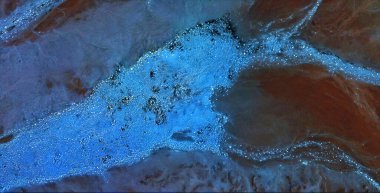 Soğuk çekim, Afrika çöllerinin havadan görünüşü, çöl manzaralarının havadan görünüşü, türü: soyut doğalcılık, mecazi, çağdaş fotoğraf,,