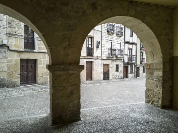 Landskap Fras Turistmål Konstnärliga Historiska Komplex Burgos Las Merindades Spanien — Stockfoto