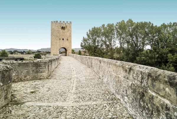 Paisaje Fras Destino Turístico Complejo Histórico Artístico Burgos Las Merindades — Foto de Stock