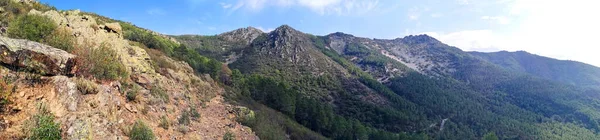 Foto Des Batuecas Tals Touristenziel Alberca Salamanca Spanien Landschaft — Stockfoto