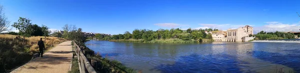 Panoramafotografering Staden Toledo Världsarv — Stockfoto