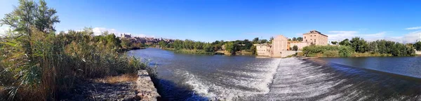 Panoráma Fotózás Város Toledo Világörökség Része — Stock Fotó