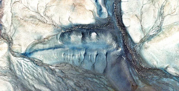 Fósil Fotografía Abstracta Los Desiertos África Desde Aire Vista Aérea —  Fotos de Stock