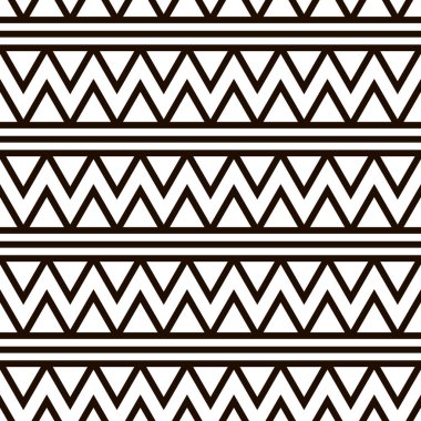 Kusursuz desen. Soyut geometrik arkaplan. Tek renkli vektör çizimi. Yazdırma, paketleme, tekstil, duvar kağıdı dokusu.