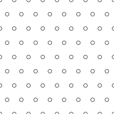 Puantiyeli desen. Tek renkli noktalı arka plan. Vektör çizimi. Yazdırma, tekstil, ambalaj için moda