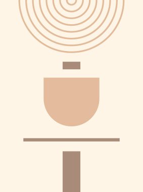 Soyut arkaplan. Çağdaş geometrik bileşim. Vektör illüstrasyonu.