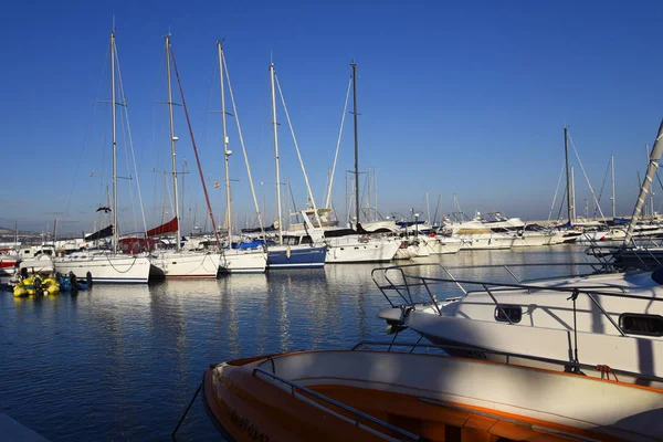 Fuengirola Februari 2018 Marina Och Hamnen Fuengirola Costa Del Sol — Stockfoto