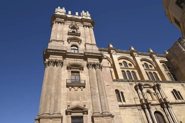 Cathedral Malaga Roman Catholic Church City Malaga Andalucia Southern Spain — Stock Photo, Image