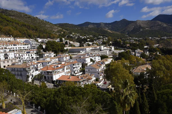 Mijas Februari 2018 Mijas Vackraste Vit Byarna Området Södra Spanien — Stockfoto