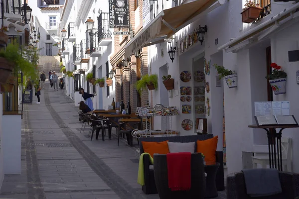 Лютого 2018 Mijas Mijas Одним Найкрасивіших Білий Сіл Півдні Іспанії — стокове фото