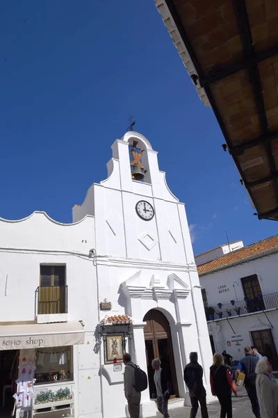 Mijas Fevereiro 2018 Igreja Mijas Uma Das Mais Belas Aldeias — Fotografia de Stock