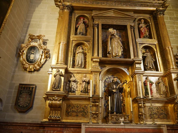 Malaga Février 2018 Cathédrale Malaga Est Une Église Catholique Romaine — Photo