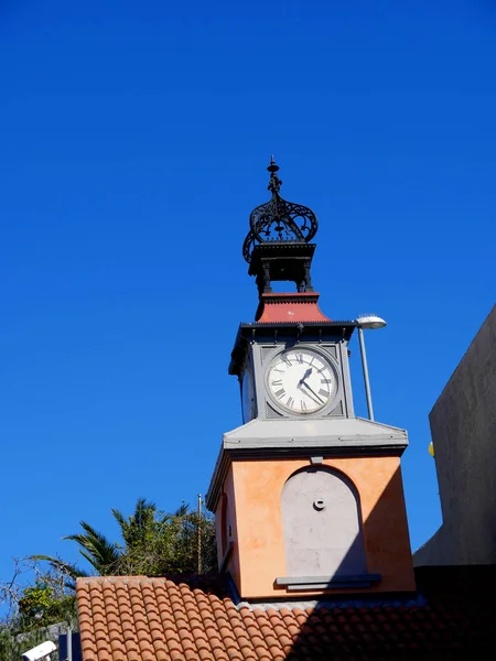 Gibraltar Fevereiro 2018 Torre Relógio Rocha Gibraltar Gibraltar Território Ultramarino — Fotografia de Stock