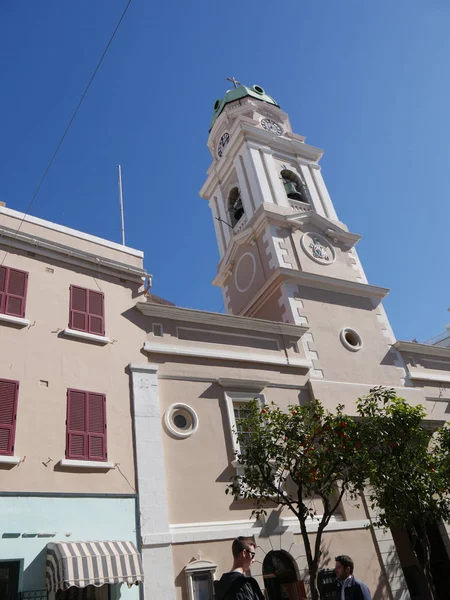 Gibraltar Febrero 2018 Catedral Católica Peñón Gibraltar Gibraltar Territorio Británico —  Fotos de Stock