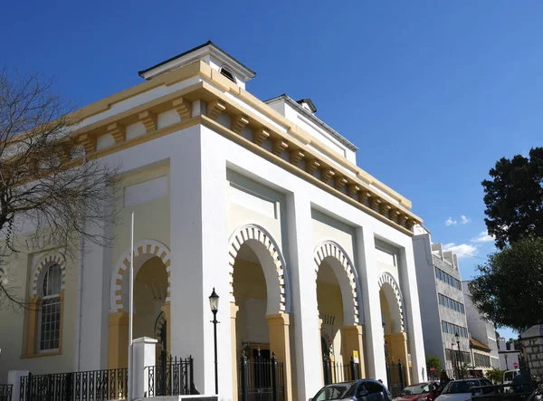 Gibraltar Février 2018 Cathédrale Anglicane Sur Rocher Gibraltar Gibraltar Est — Photo