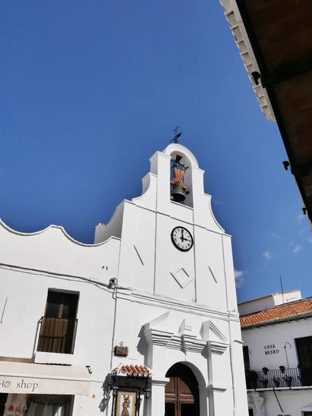 Mijas Février 2018 Eglise Salvatore Mijas Des Beaux Villages Blancs — Photo