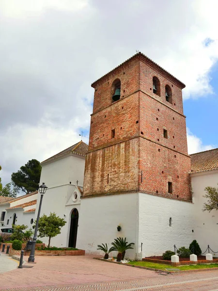 米哈斯2018年2月23日 米哈斯的教区教堂是安达卢西亚最美丽的 村庄之一 — 图库照片