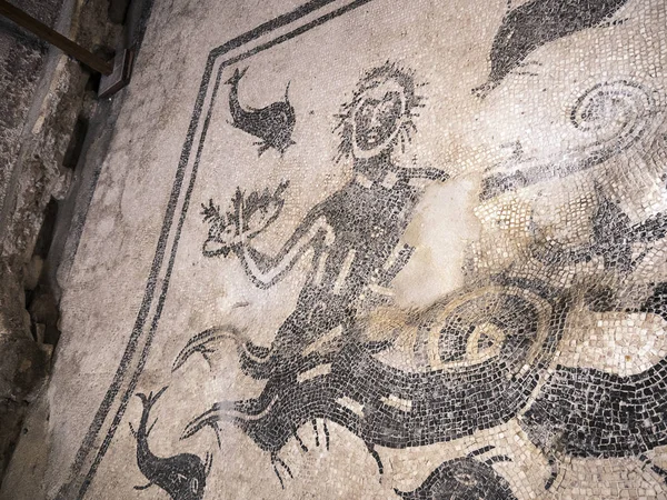 Herculano Ercolana Perto Nápoles Itália Não Foi Enterrado Por Pedras — Fotografia de Stock