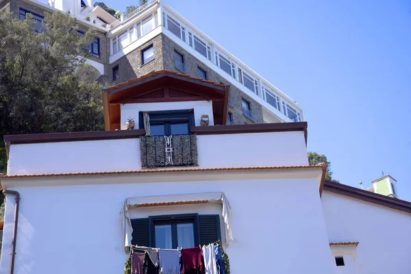 Centro Storico Sorrento Scendendo Nell Originario Porto Peschereccio Marina Grande — Foto Stock