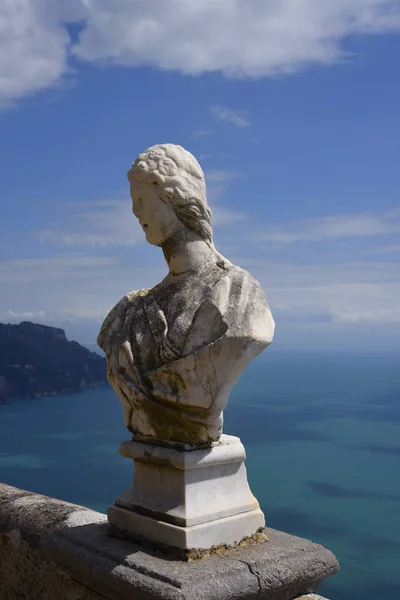 Ravello Liegt Hoch Über Der Amalfiküste Süditalien Ist Eine Wunderschöne — Stockfoto