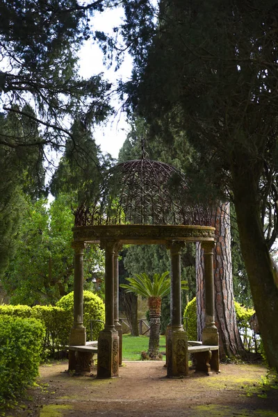 Ravello Est Dessus Côte Amalfitaine Dans Sud Italie Est Une — Photo