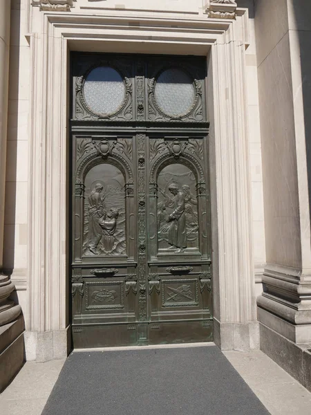 Der Protestantische Dom Berliner Dom Zentrum Der Stadt Ufer Der — Stockfoto