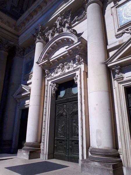 Deutscher Dom Which Protestant Cathedral Berlin Germany Burnt 1945 Reconstructed — Stock Photo, Image