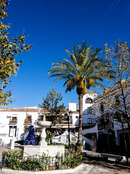 Mijas Est Des Beaux Villages Blancs Sud Espagne Appelé Andalousie — Photo