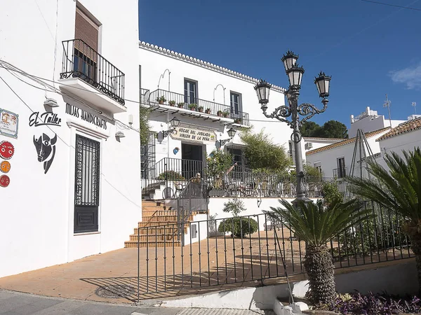 Mijas Est Des Beaux Villages Blancs Sud Espagne Appelé Andalousie — Photo