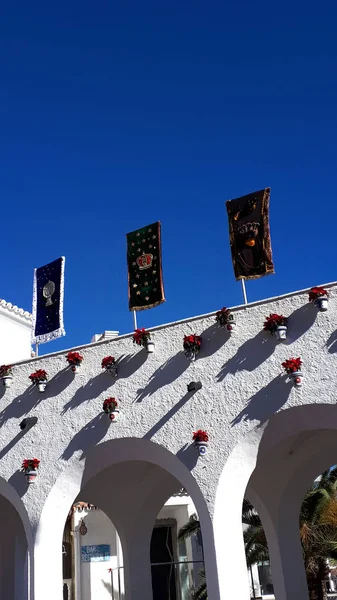 Architecture Architectural Details Small Resort Nerja Eastern End Costa Del — Stock Photo, Image