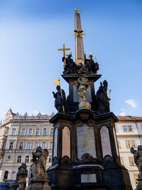 Çek Cumhuriyeti Prag'da güzel Mimari detayları. Bu harika şehirde birçok stilleri ve orijinal özellikleri vardır