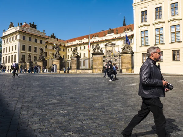 Prague Castle Castle Complex Prague Czech Republic Dating 9Th Century — стоковое фото