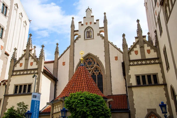 Sinagoga Josefov Área Judaica Praga República Checa — Fotografia de Stock