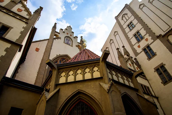 Sinagoga Josefov Zona Judía Praga República Checa —  Fotos de Stock