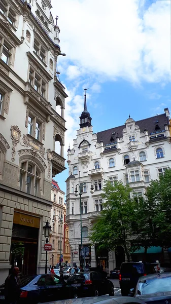 Prag Der Tschechischen Republik Beherbergt Eine Der Unberührtesten Und Vielfältigsten — Stockfoto