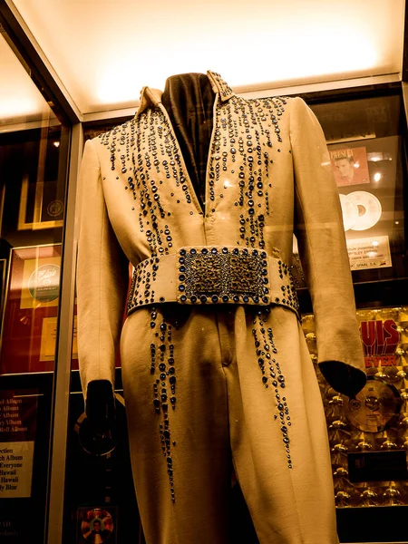Graceland Sídlo Memphisu Tennessee Byl Domovem Elvise Presleyho Nachází Necelé — Stock fotografie