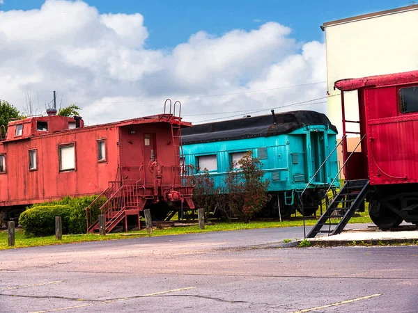 Casey Jones Home Railroad Museum Jackson Tennessee Jones Era Ferroviário — Fotografia de Stock