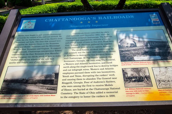 Chattanooga Station Ist International Bekannt Für Den Song 1941 Die — Stockfoto