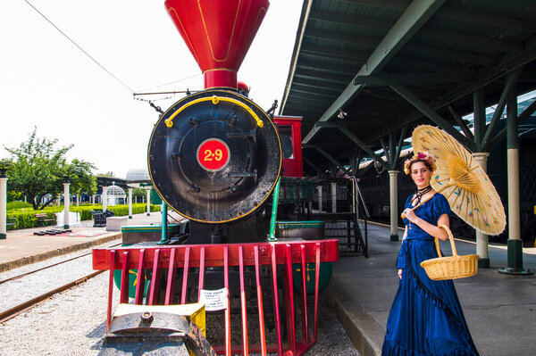 Chattanooga Station is internationally known for the 1941 song, the world's first gold record, "Chattanooga Choo Choo", by Glenn Miller and his orchestra. Re-enactors give an idea of what it was like in its heyday