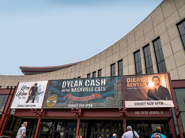 Country Music Hall Fame Nashville Tennessee Usa Tvaru Létající Klavír — Stock fotografie