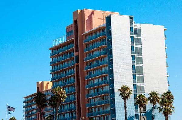 Güney Kaliforniya 'daki San Diego' nun Skyline 'ı limana yakın.